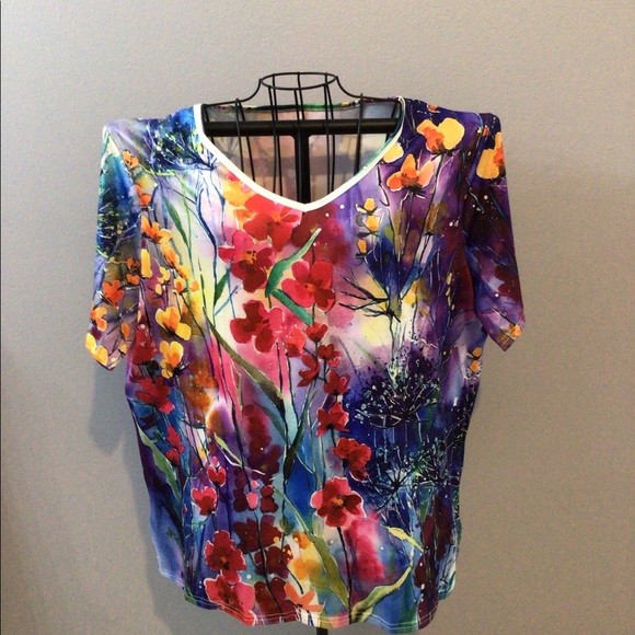 Tops - Short sleeve woman top 3X